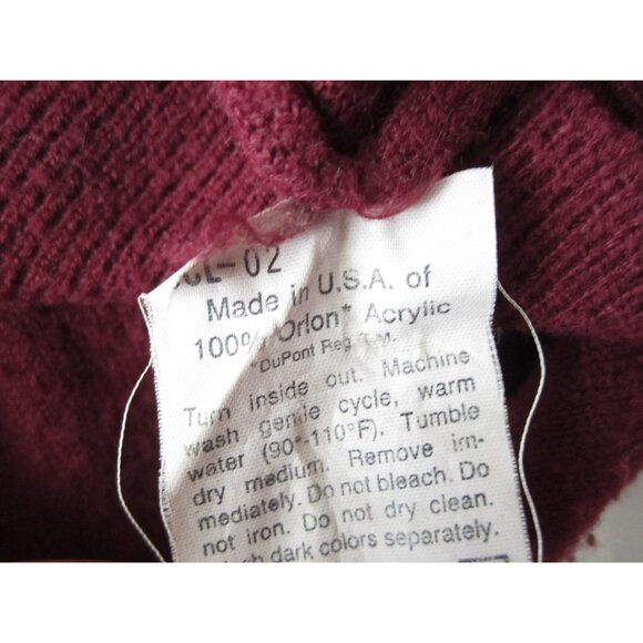 Vtg Men Christian Dior Monsieur Acrylic V Neck Sweater Sz M (Made in USA) MT789 - Picture 8 of 10